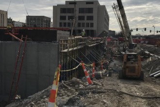 Will County Courthouse Construction site