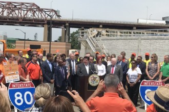 Governor Pritzker Announces Reconstruction Of I-80 Bridge In Joliet