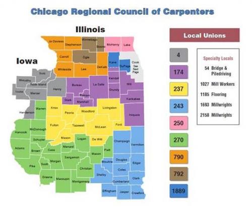 CRCC map of Illinois
